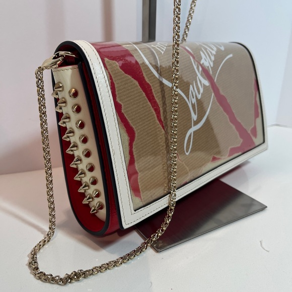 Christian Louboutin Handbags - 🌟SOLD🌟 CHRISTIAN LOUBOUTIN PALOMA KRAFT LOUBI BAG